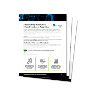 Observability Automation From Detection to Resolution - Icon